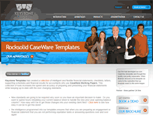 Tablet Screenshot of keystonetemplates.com